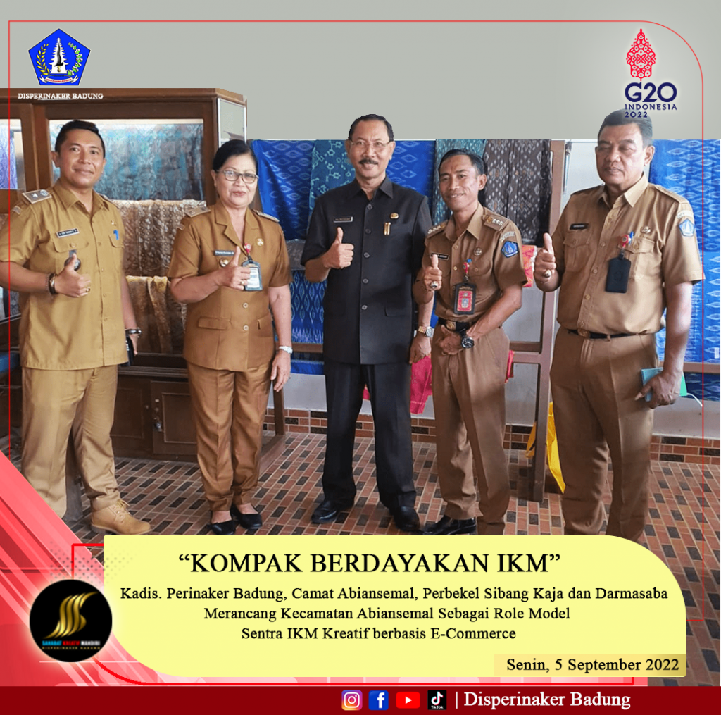 Pendampingan Pengembangan & Diversifikasi Produk pada Sentra Tenun di Kecamatan Abiansemal